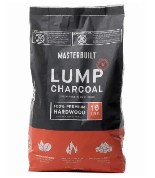 Masterbuilt MB20091621 16 Pound Lump Charcoal Grilling and Smoking
