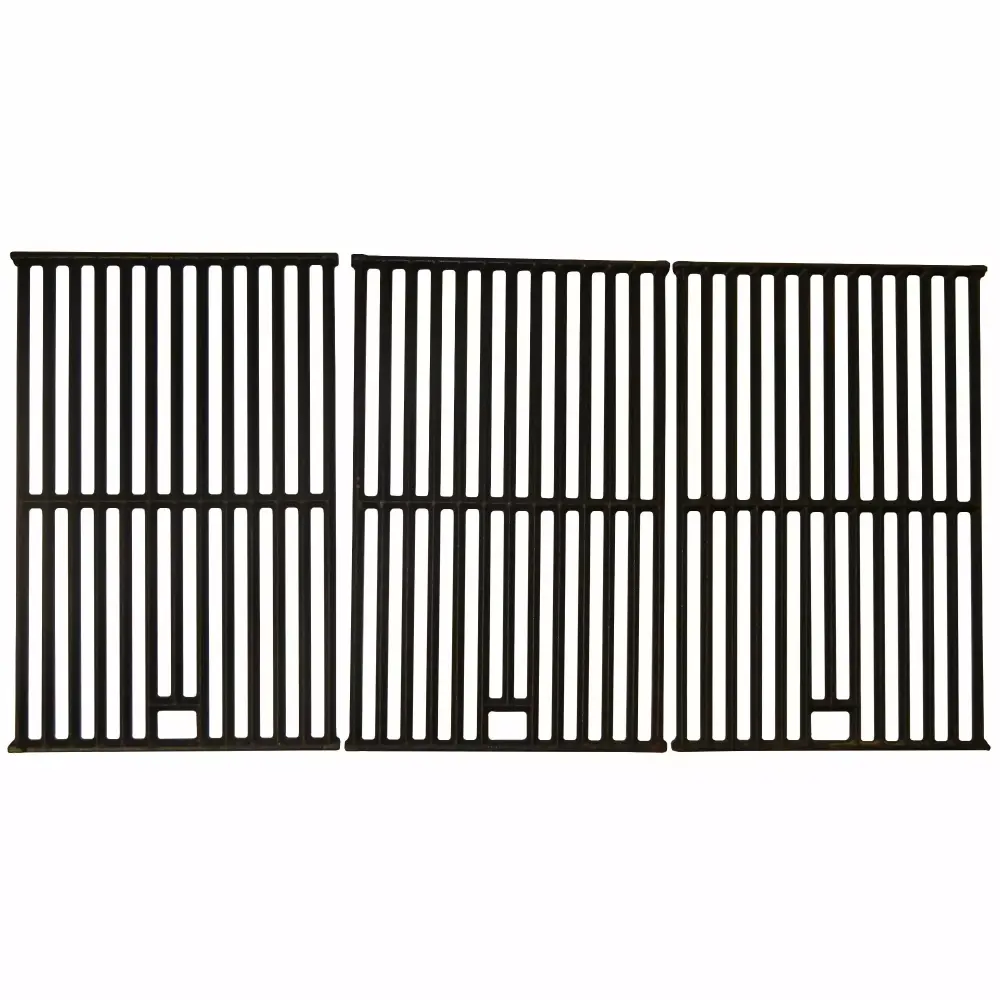 3pc Matte Cast Iron Cooking Grid Replacement Nexgrill Gas Grills 33-Inch Outdoor Living and Style