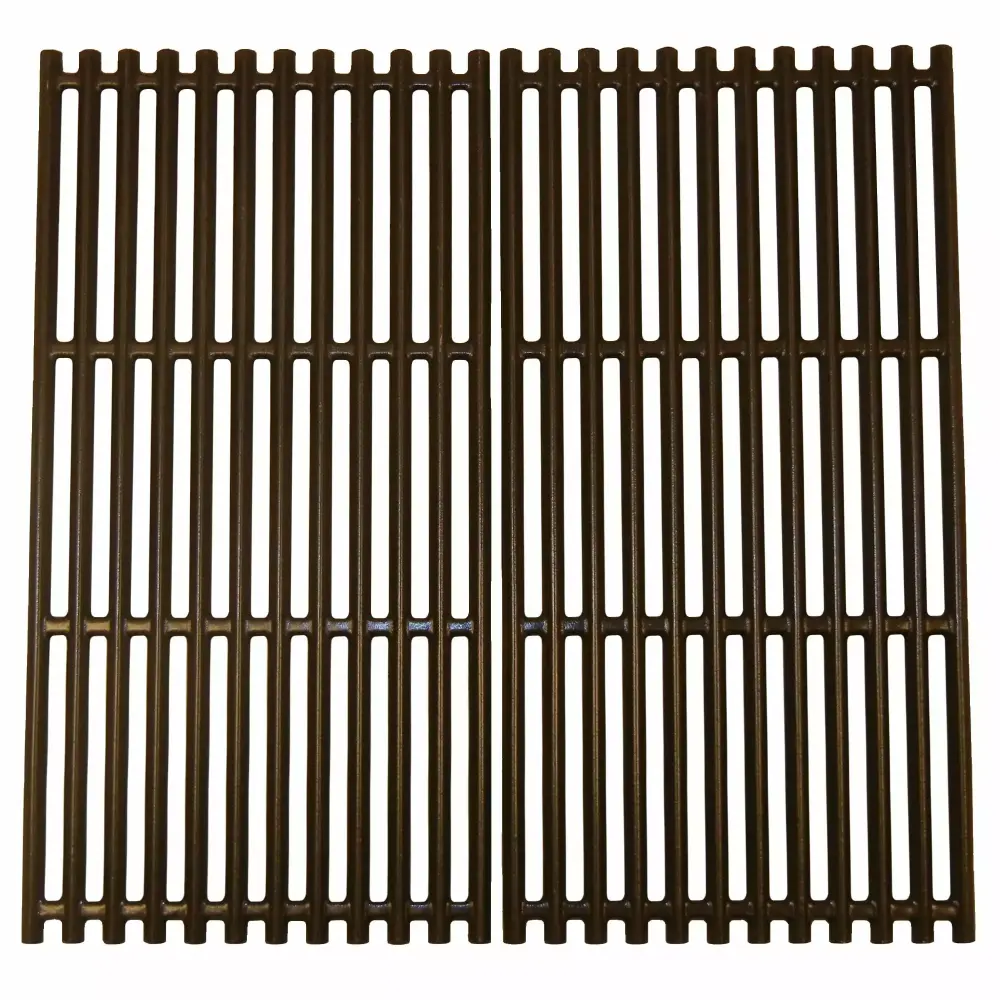 2pc Matte Cast Iron Cooking Grid Charbroil Gas Grills 17.25 Inch Outdoor Living and Style