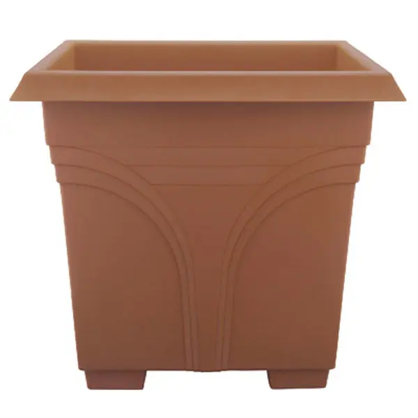 ATT Southern Medallion Deck Box Planter 15 Inch Decorative Garden Container