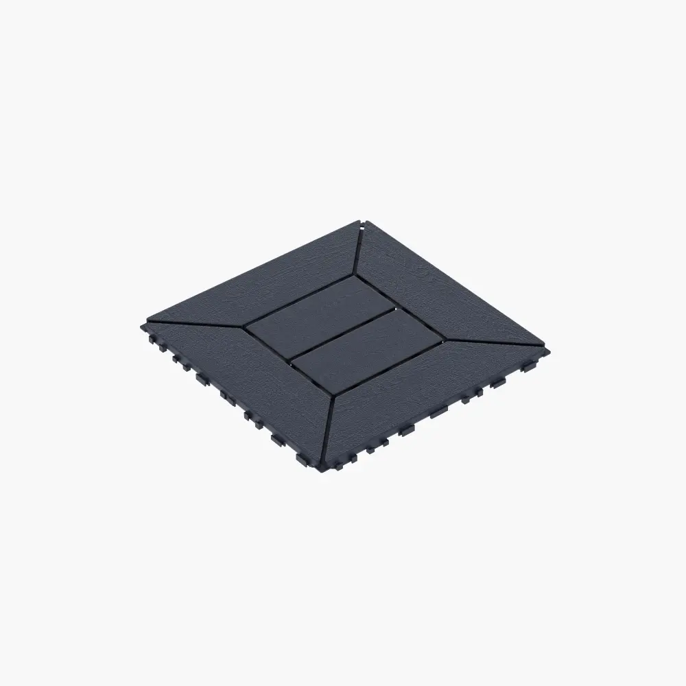 12 Inch Patio Deck Tiles DIY Module Interlocking Decking Flooring rnb