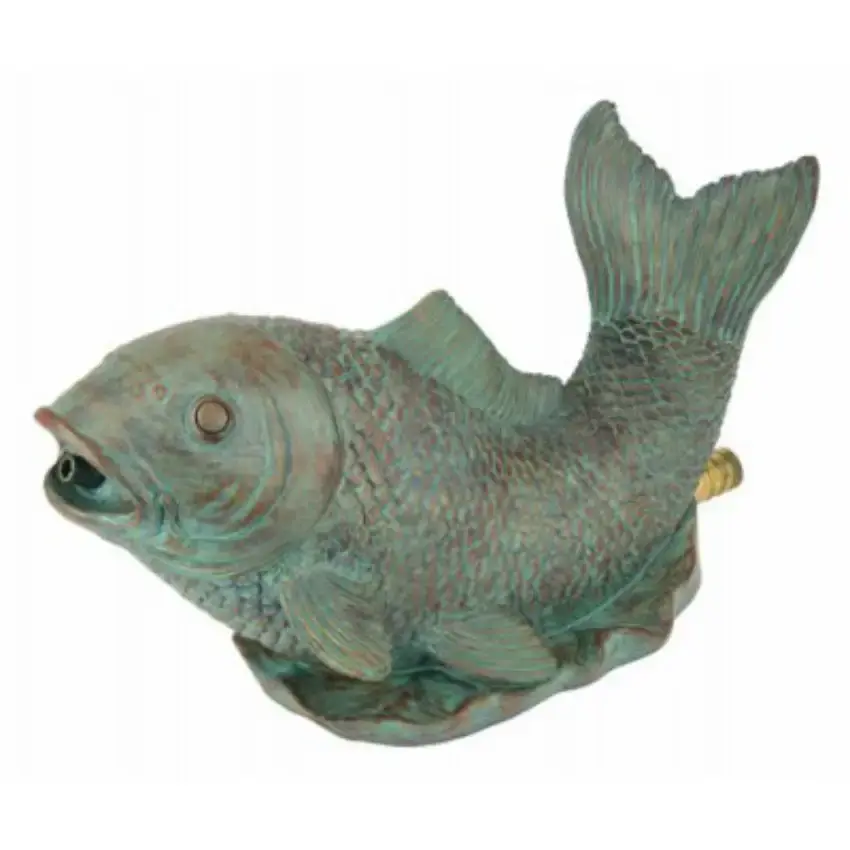 Pondmaster 03770 Resin Fish Spitter Decorative Garden Water Features