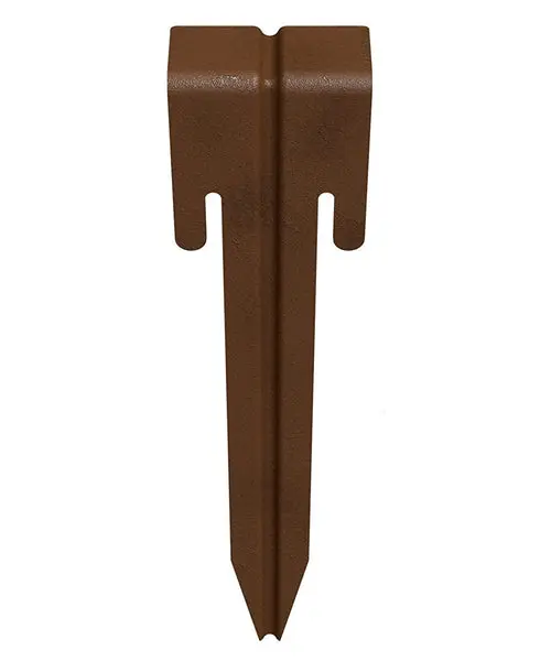 Panacea 83651 Edging Stakes Bronze Garden Border Landscape Anchors