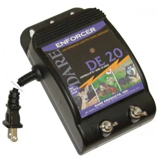 Dare DE-20 Enforcer Series Fence Energizer 0.05 Joule Output