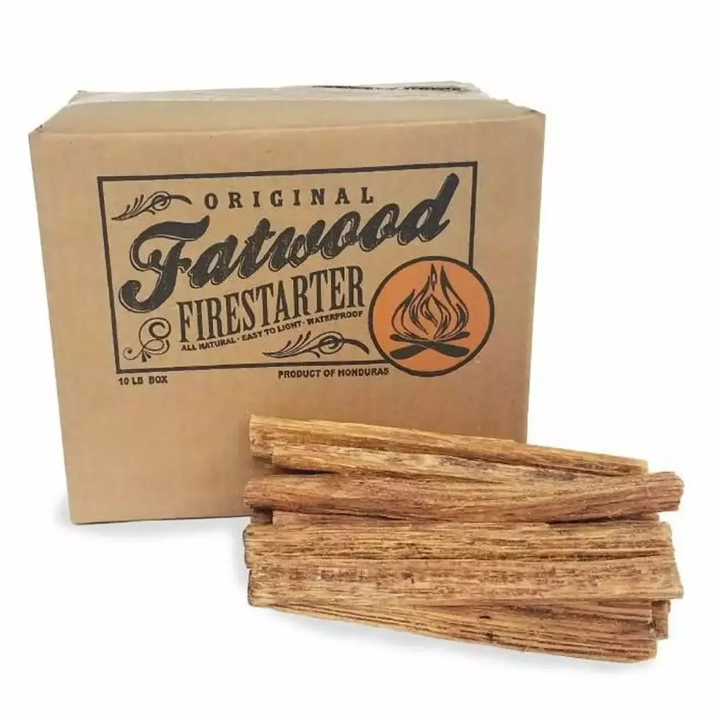 Earth Worth 83-DT5302 2400 Fatwood Firestarter 10 lbs Camping and Grilling
