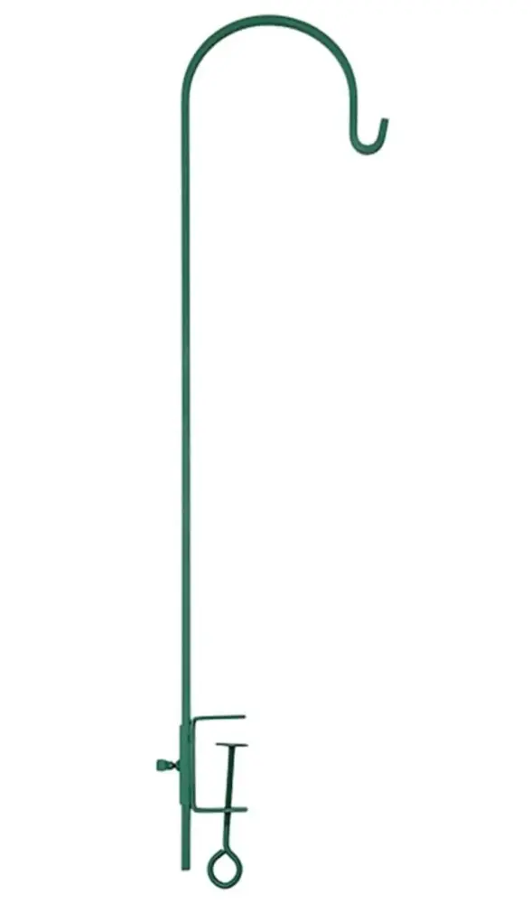 Perky-Pet 566 Adjustable Railing Feeder Hook Powder Coated Bird Feeders