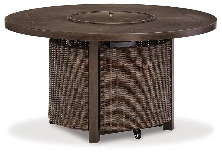 Paradise Trail Fire Pit Table - Outdoor Coffee Table Fire Pit