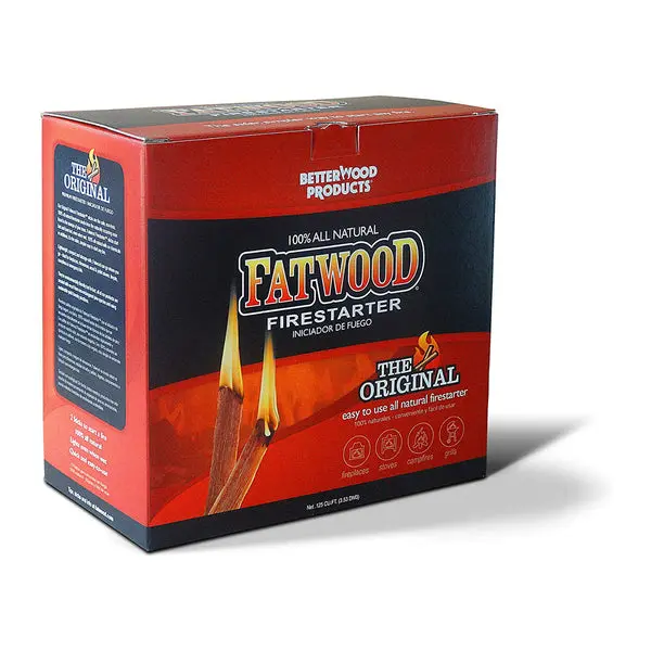 Better Wood Products Fatwood All Natural Pine Wood Firestarter 5 lb