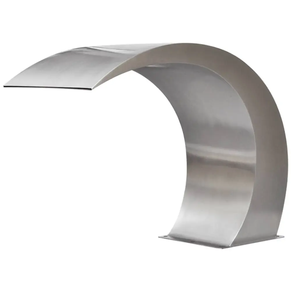 Stainless Steel Garden Waterfall Pool Fountain 17.7x11.8x23.6 Inches