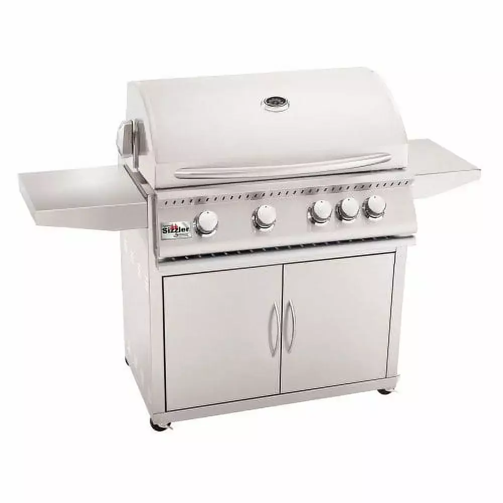 Summerset Grills 32 Summer Sizzler Stainless Steel StandAlone Grill Natural Gas Siz32Ng+Cartsiz32