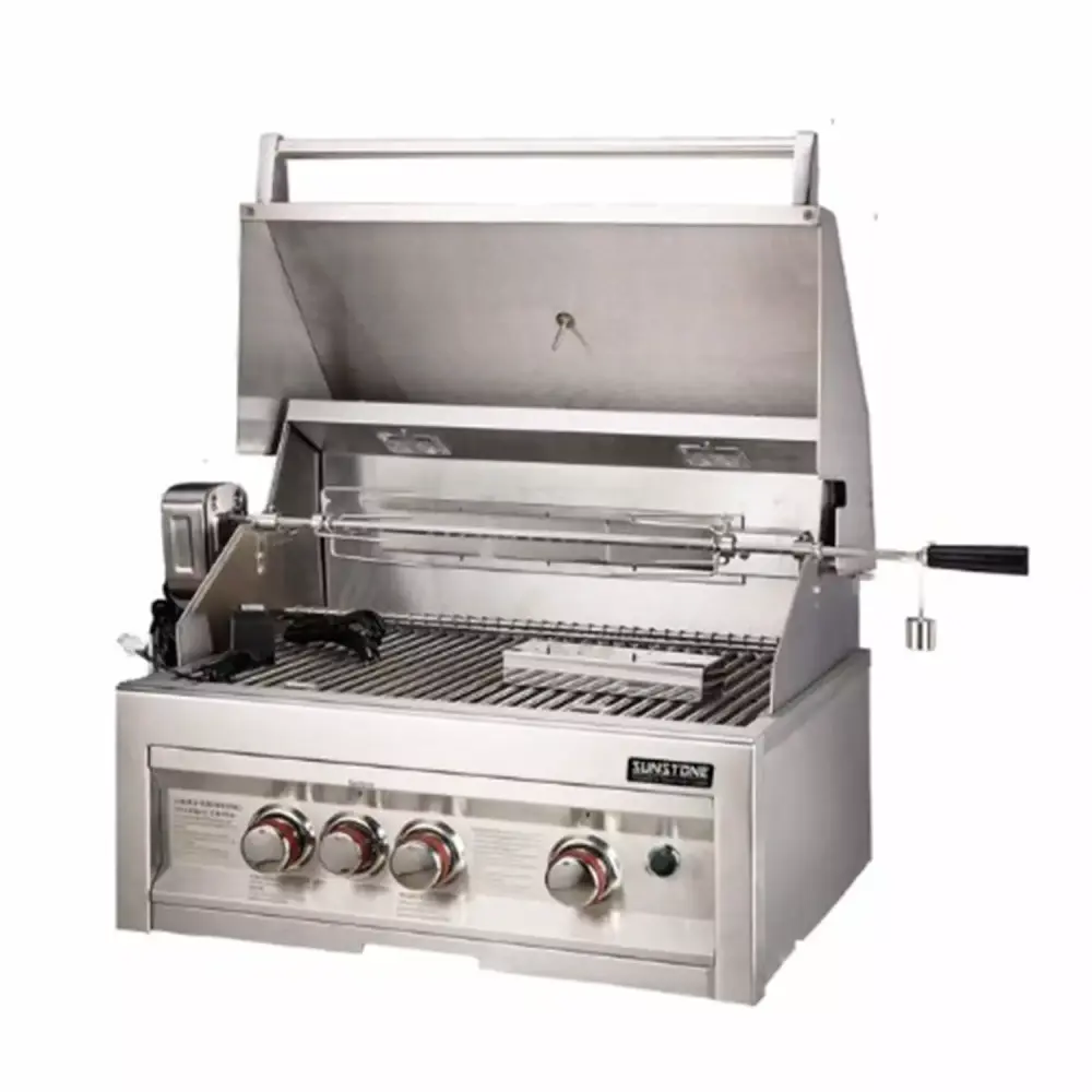 SUNSTONE 3 Burner 28-IR Propane Gas Grill Outdoor Cooking System