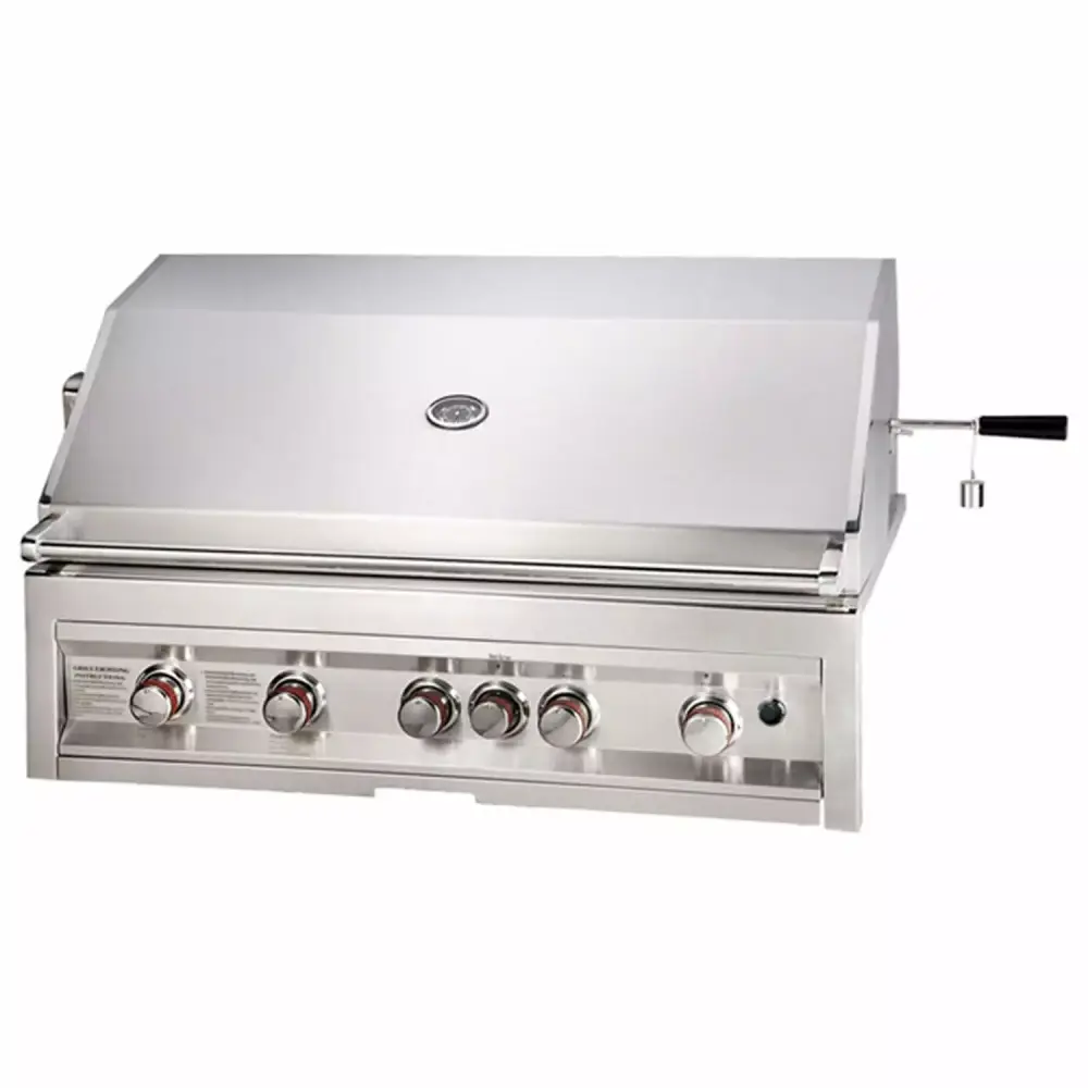 Sunstone 42 Inch Propane Gas Grill IR Rotisserie Outdoor Cooking System