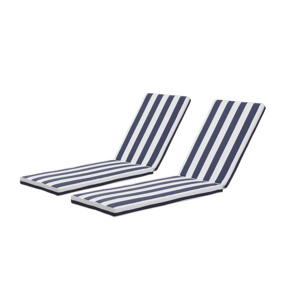 2Pcs Set Outdoor Lounge Chair Cushion Replacement Patio Furniture Seat Covers bei you