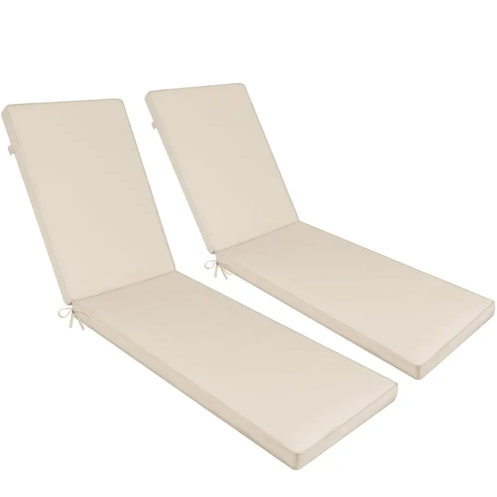 2Pcs Set Outdoor Lounge Chair Cushion Replacement Patio Furniture Seat Covers bei you