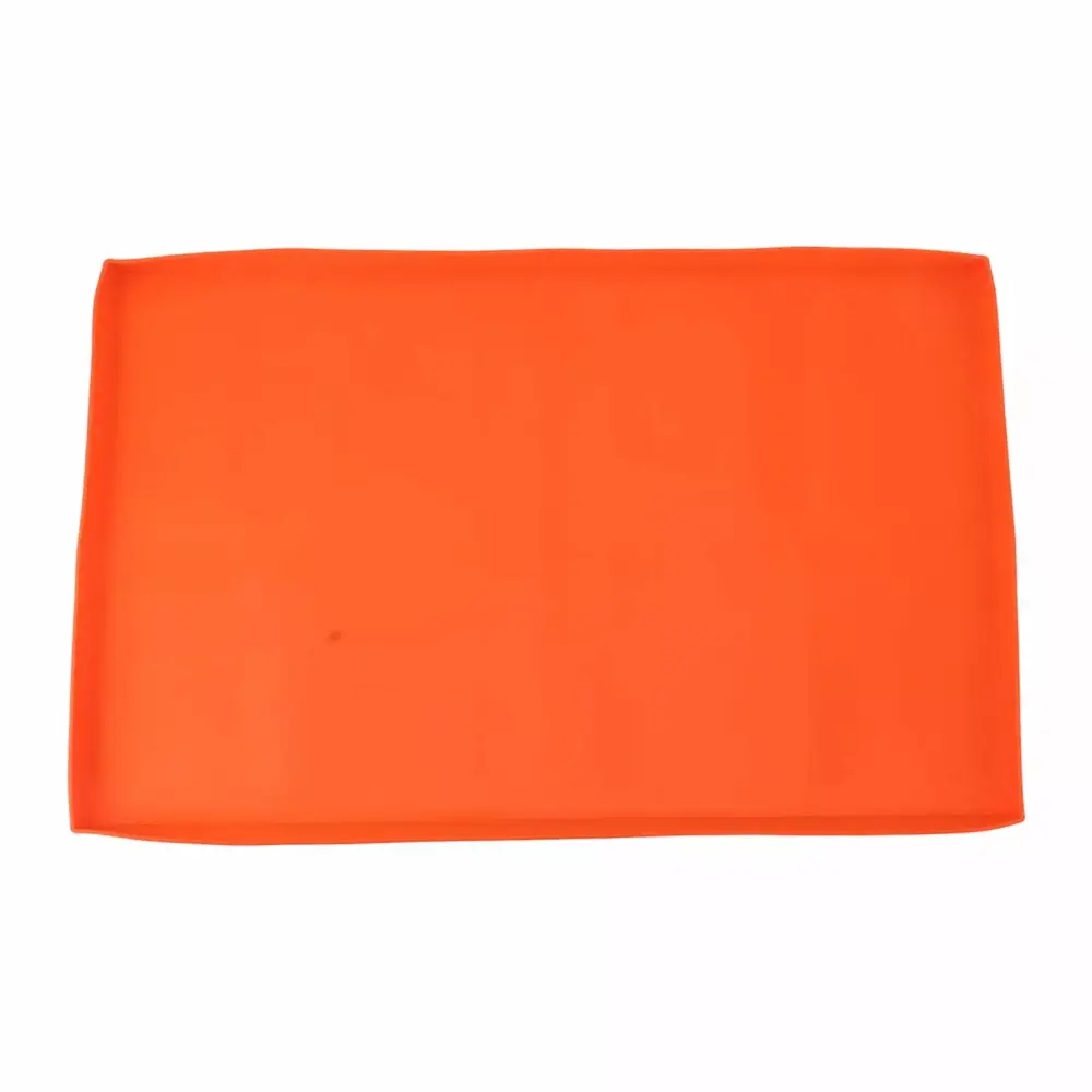 SHNWU Silicone Griddle Mat Silicone Protective Mat Cover Blackstone Griddle Top 28 Inches Orange