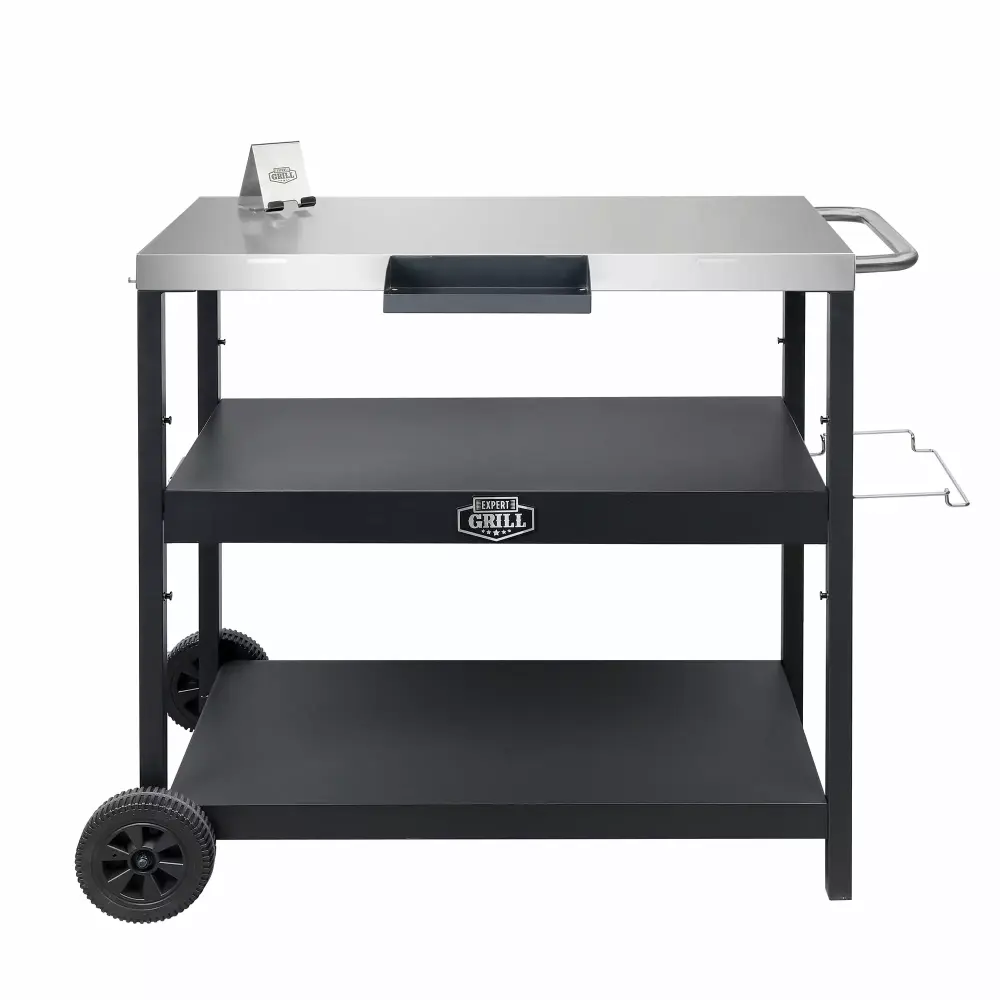 Expert Grill Outdoor Food Readiness Cart BBQ and Grilling