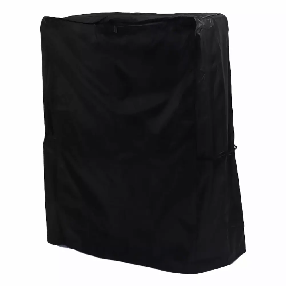 2024 420D Oxford Fabric Waterproof BBQ Grill Cover Black Inner Silver 76x66x120cm ChangZhou12