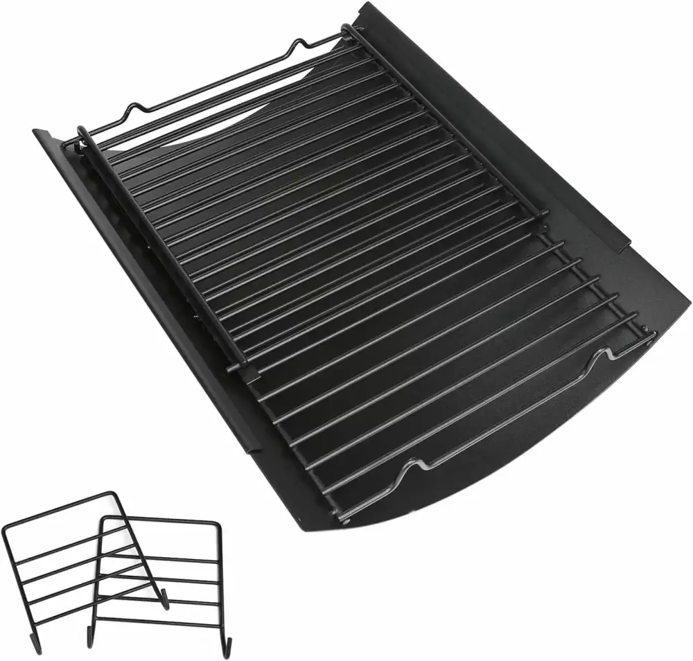 Adjustable Ash Pan Drip Pan Chargriller Oklahoma Joe's Charcoal Grills 15.75 to 27.56 Inches Searglow