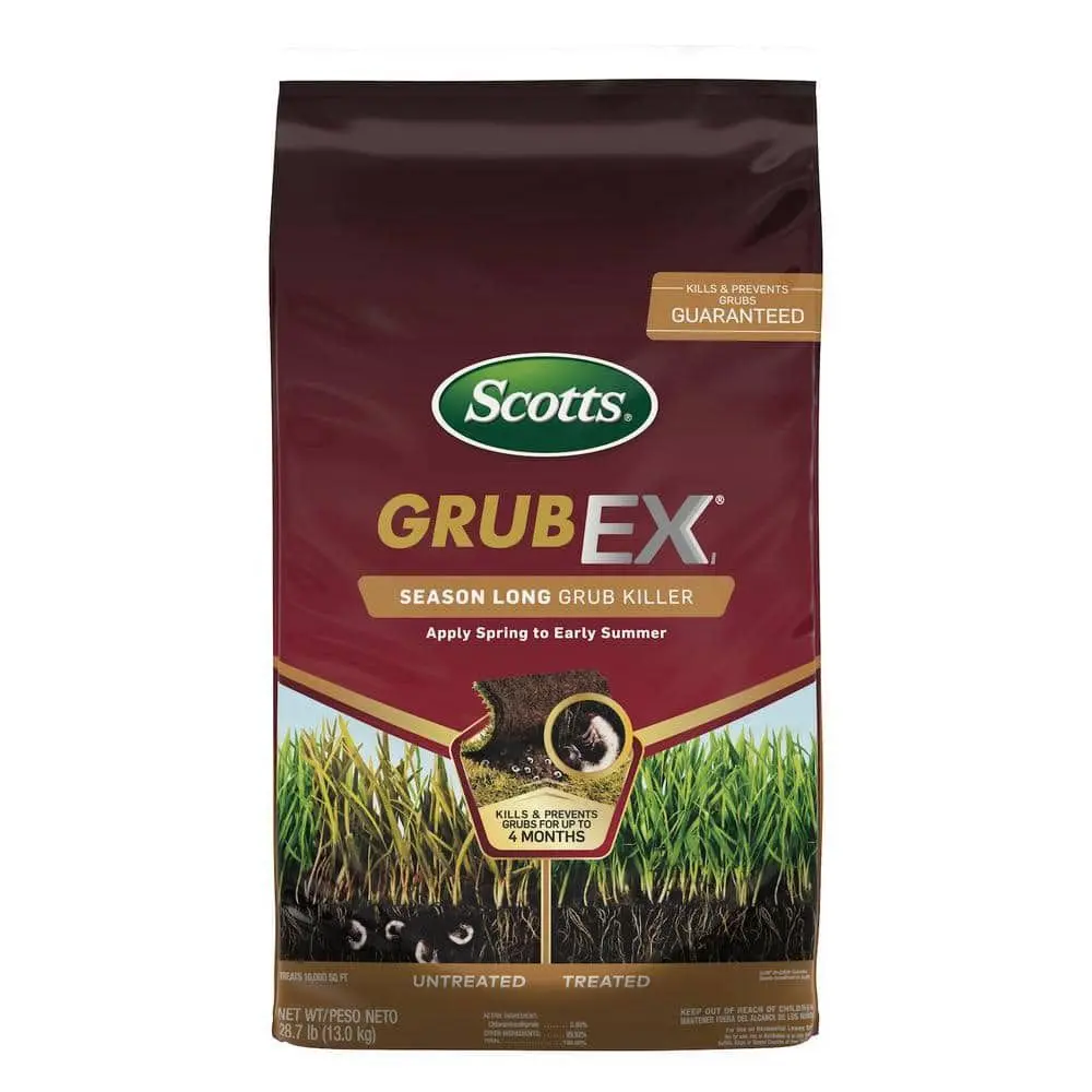 Scotts 28.7 lb GrubEx Grub Killer Treats 10,000 sq ft Lawn Protection