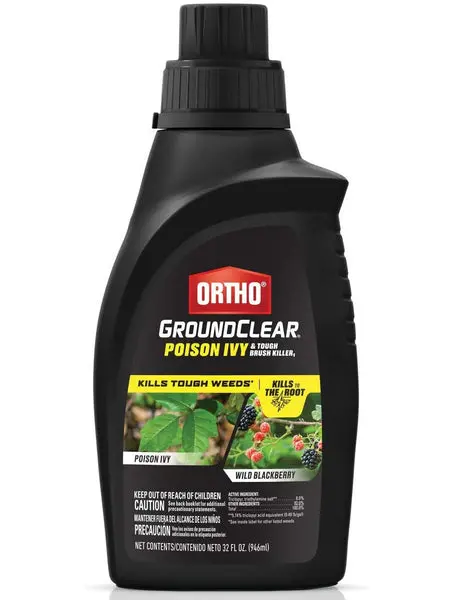 Ortho 0475905 GroundClear Poison Ivy Tough Brush Killer 32 Oz Small Areas