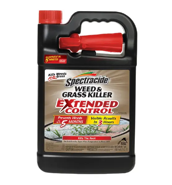 Spectracide HG-96218 Extended Control Weed & Grass Killer 1 Gallon Ready-to-Spray