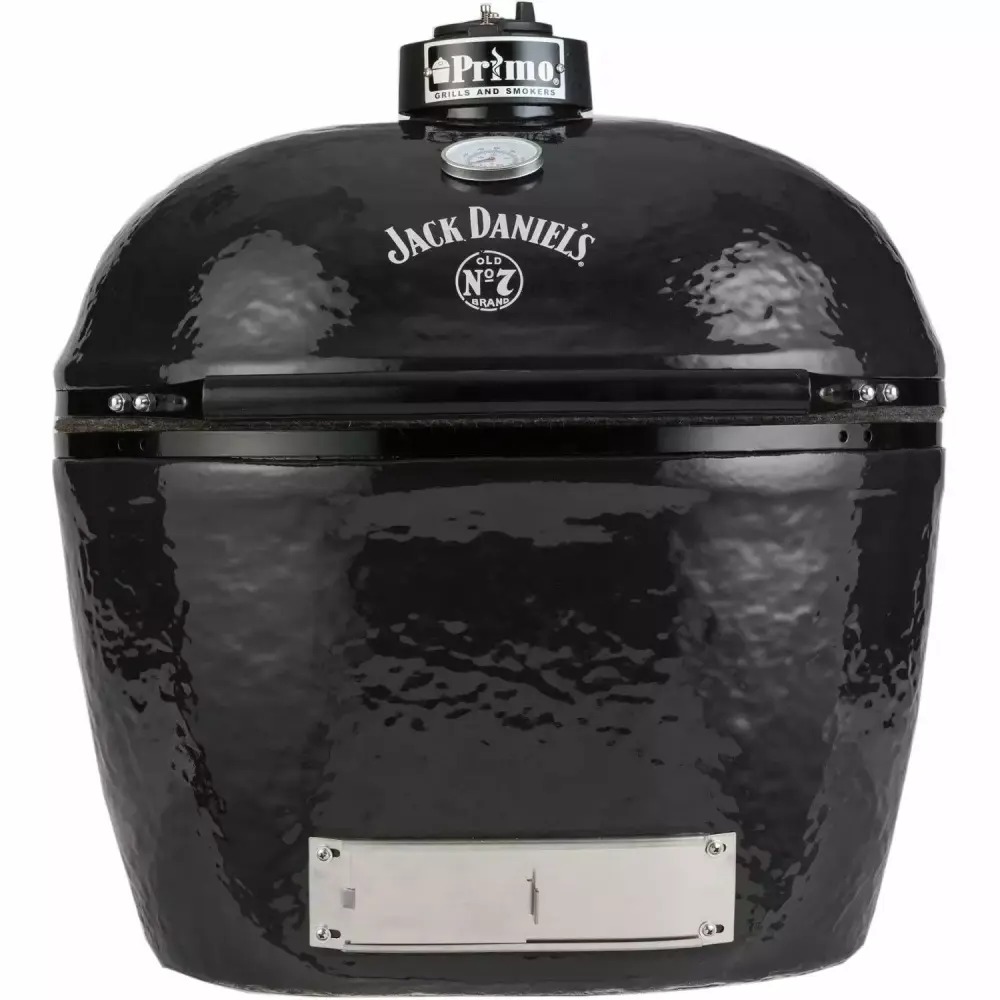 Primo Grills 900 Jack Daniel's Edition Oval Grill - Premium Ceramic Kamado Grill