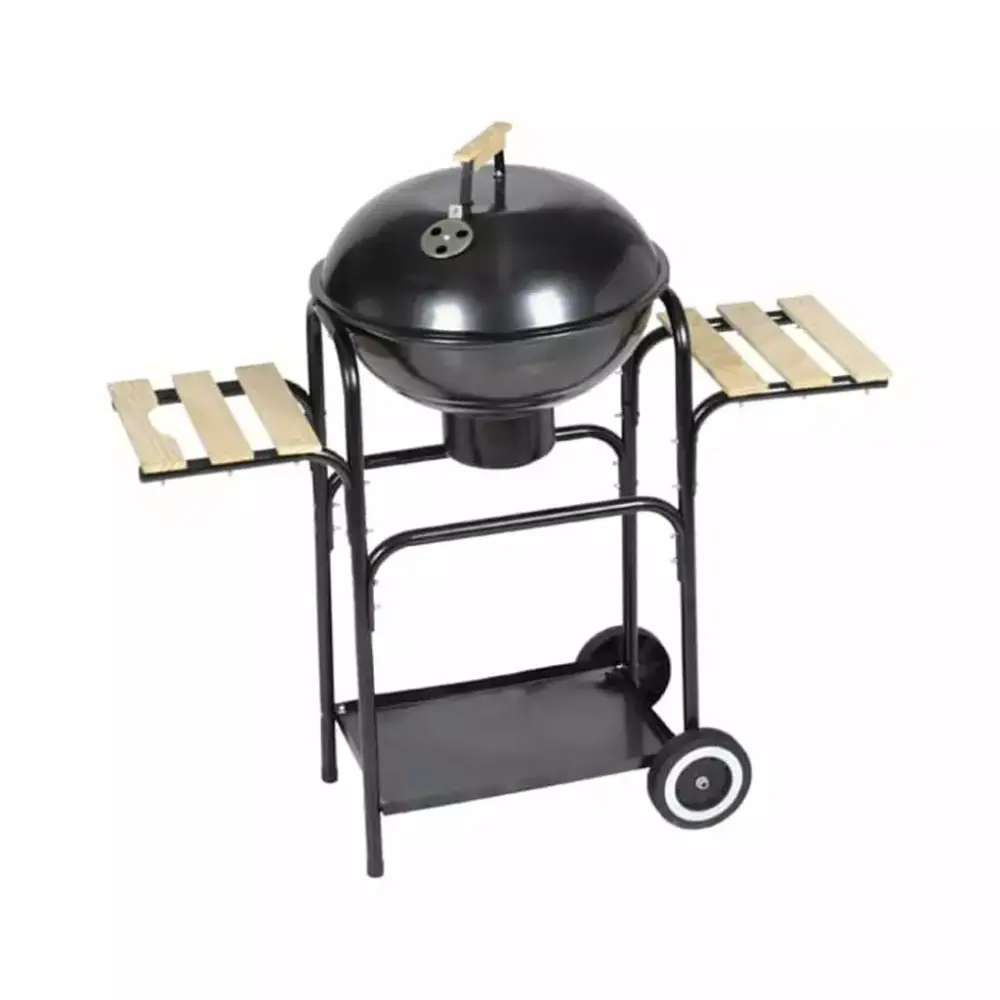 Large Charcoal Kettle BBQ Grill Temperature Control - Perfect Outdoor Gatherings and BBQ Enthusiasts Enshey