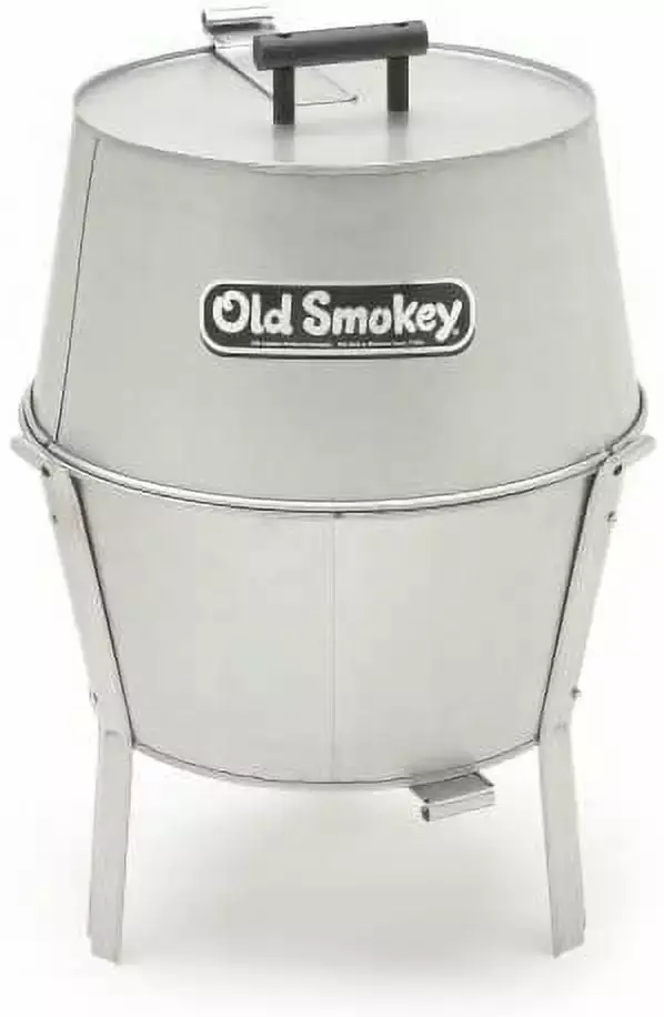 Old Smokey Charcoal Grill #18 Medium Outdoor BBQ Kettle Grill Backyard Camping