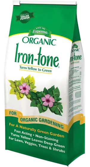 Iron-tone 2-0-3 Lawn Fertilizer Healthy Green Grass Espoma
