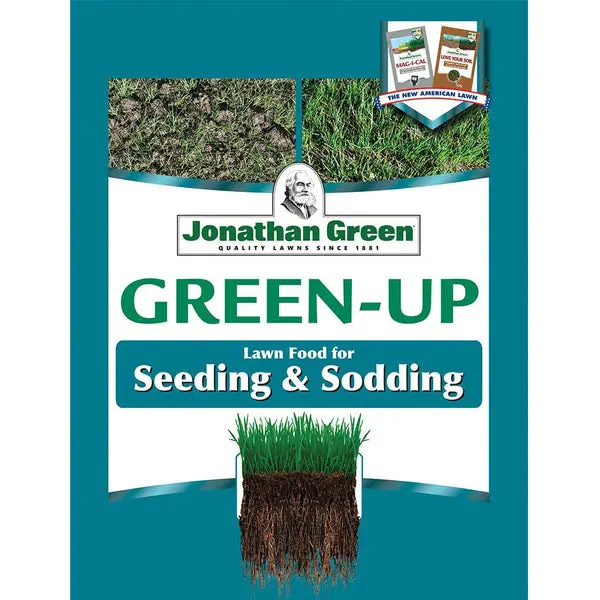Jonathan Green 11541 Green-Up Seeding & Sodding Lawn Fertilizer 12-18-8 15 lbs