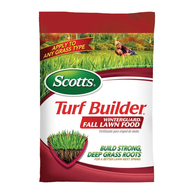 Scotts Turf Builder WinterGuard Fall Lawn Food Healthy Grass
