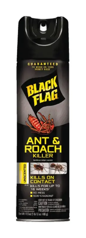 Black Flag Liquid Insect Killer 17.5 oz Pack 12 Fast-Acting Bug Spray Indoor and Outdoor Use