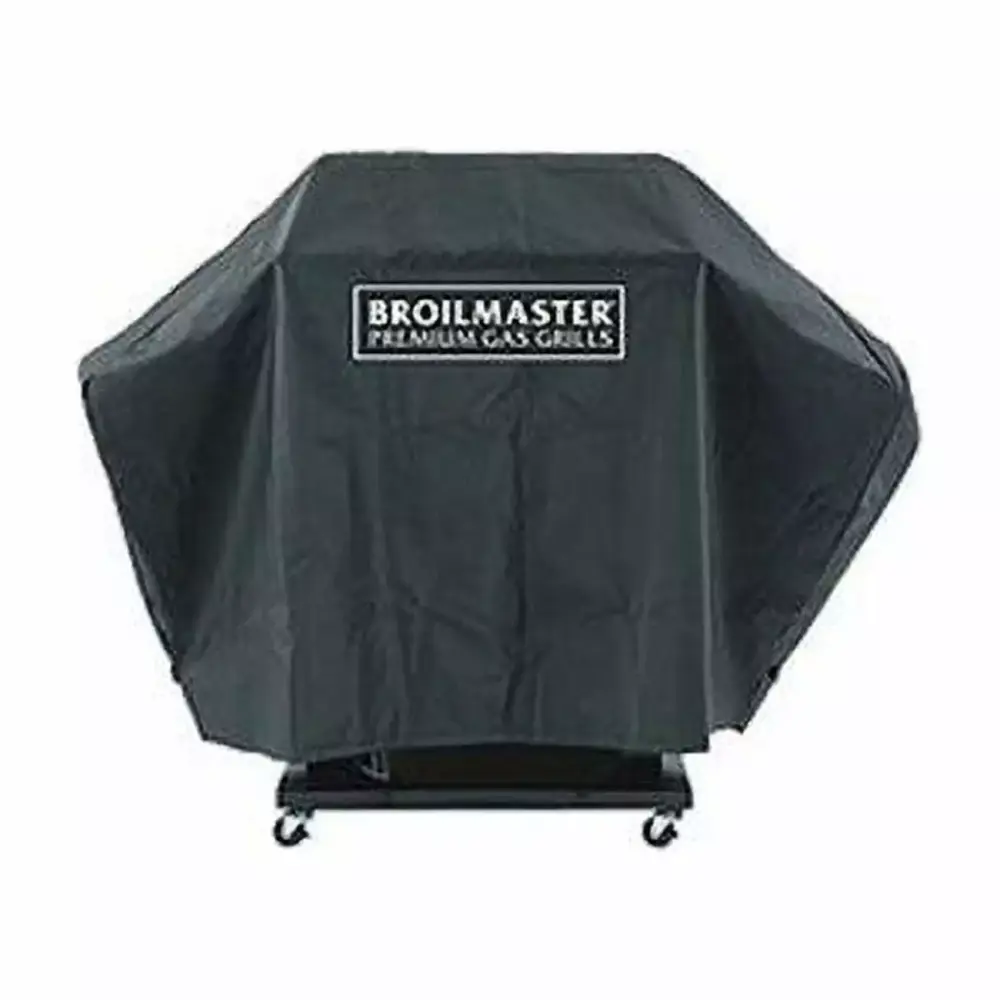 Broilmaster Luxury Grill Cover Black - Premium Waterproof BBQ Protection