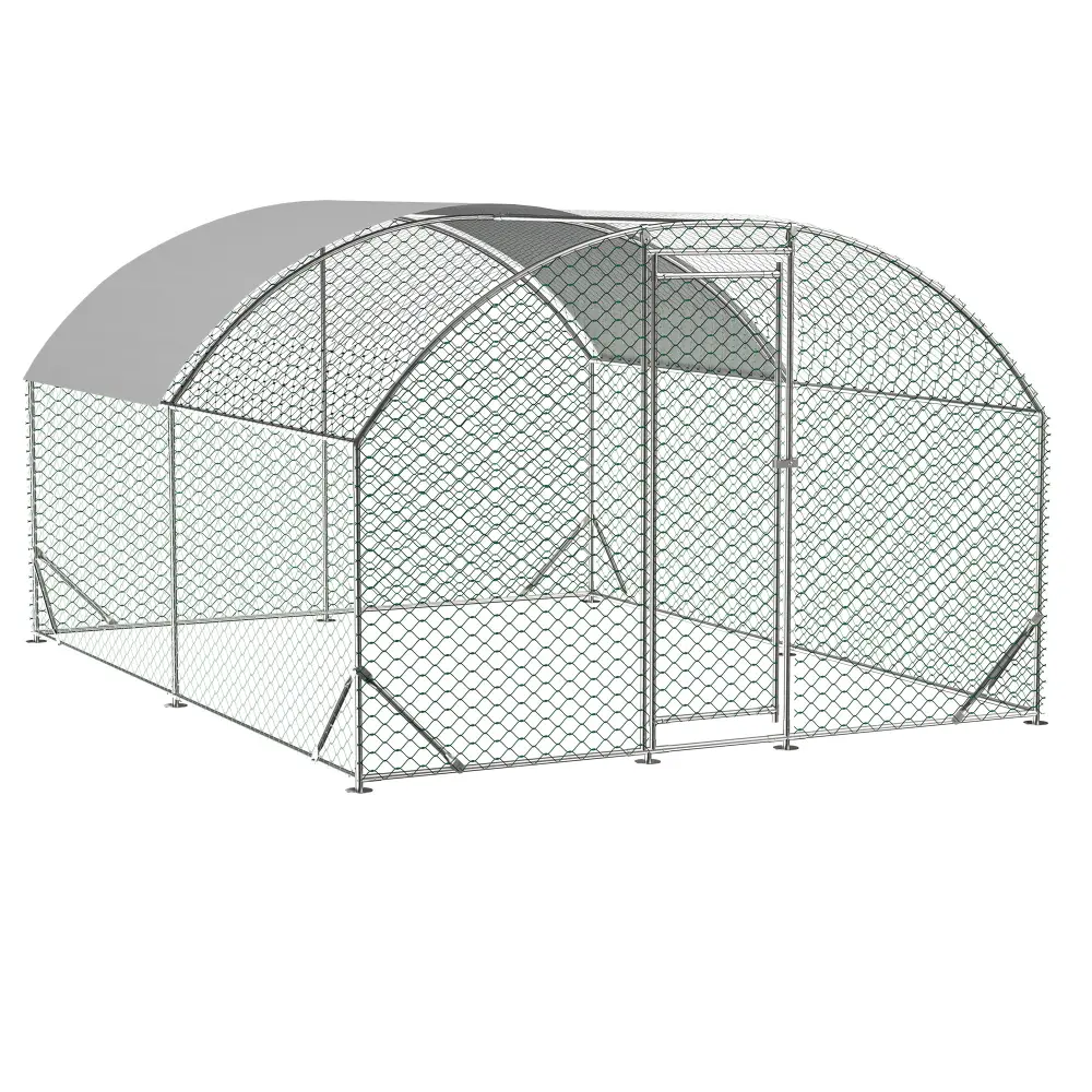 Large Stylishken Coop Metal Chicken Run Water-resistant Anti-UV Cover w2505