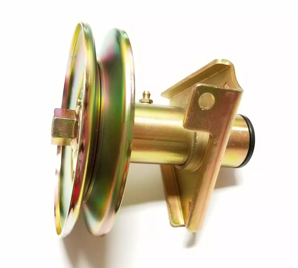 Spindle Assembly Pulley and Grease Fitting Synergistic John Deere AM124511. AM118532. AM122867. AM126225. AM121324. AM122444