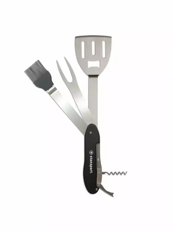 Pack 2 Stansport 5--1 BBQ Multi Tool Grilling and Outdoor Cooking