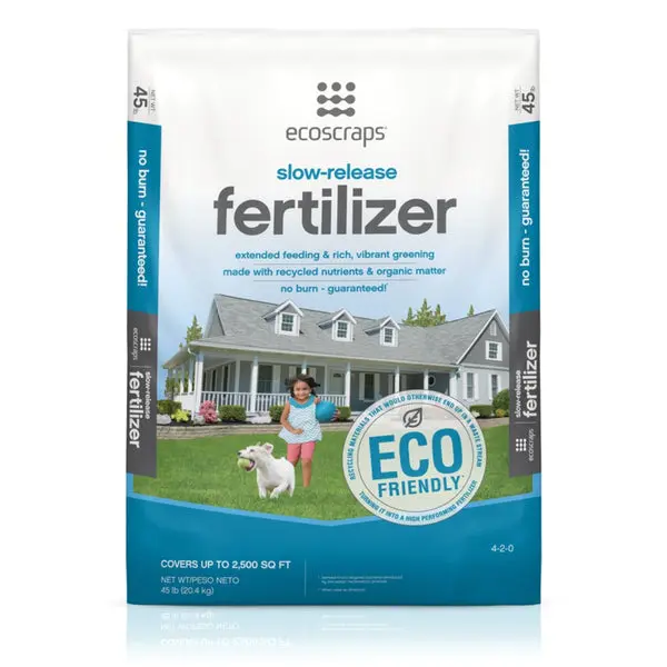 EcoScraps 22311 Organic Slow Release Fertilizer 45 Lbs