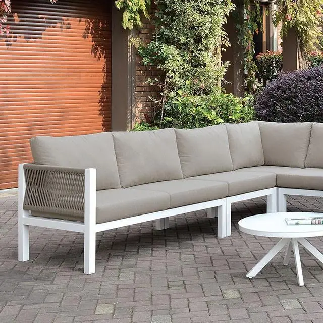 SASHA Patio Sectional - Outdoor Wicker Sofa Set
