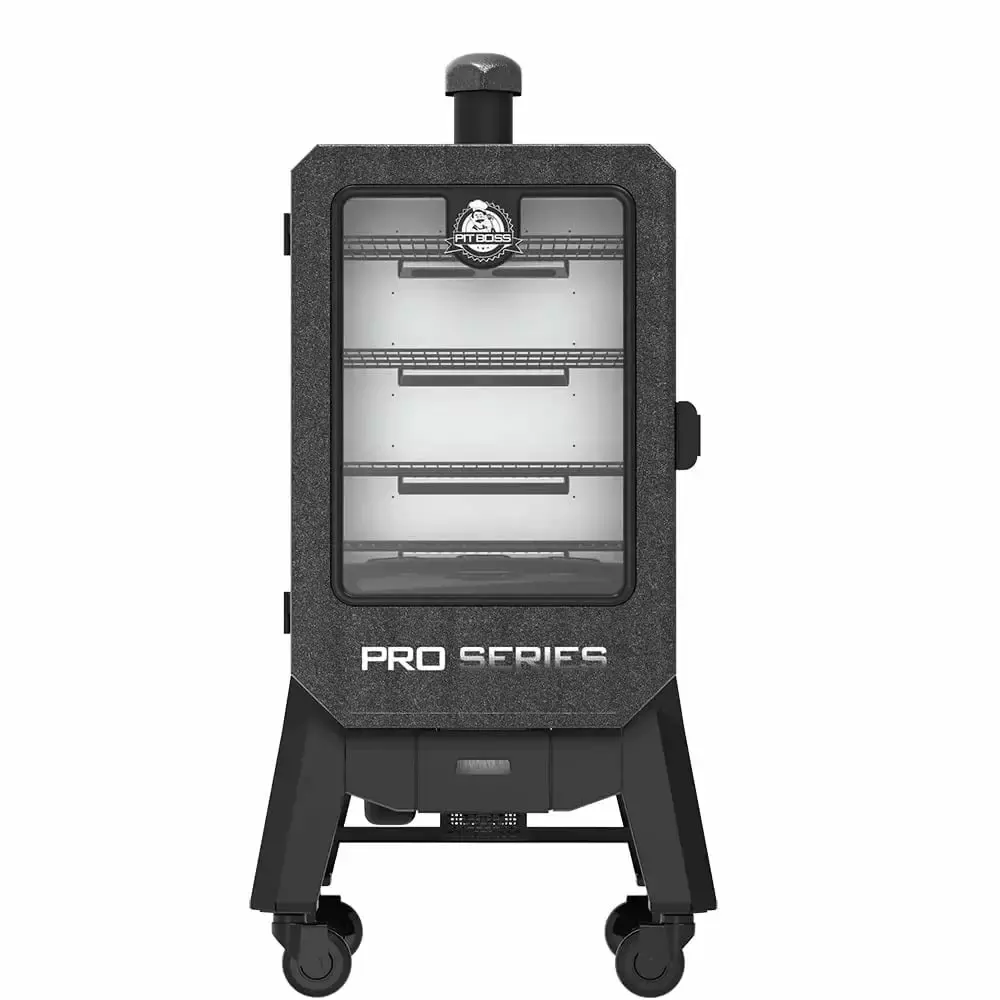 Pit Boss 1077-Sq Black Sand Pellet Smoker Outdoor Grilling