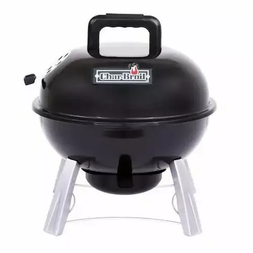 Portable Charcoal Grill 14 Inch Compact Outdoor BBQ Camping Travel Picnics Char-Broil