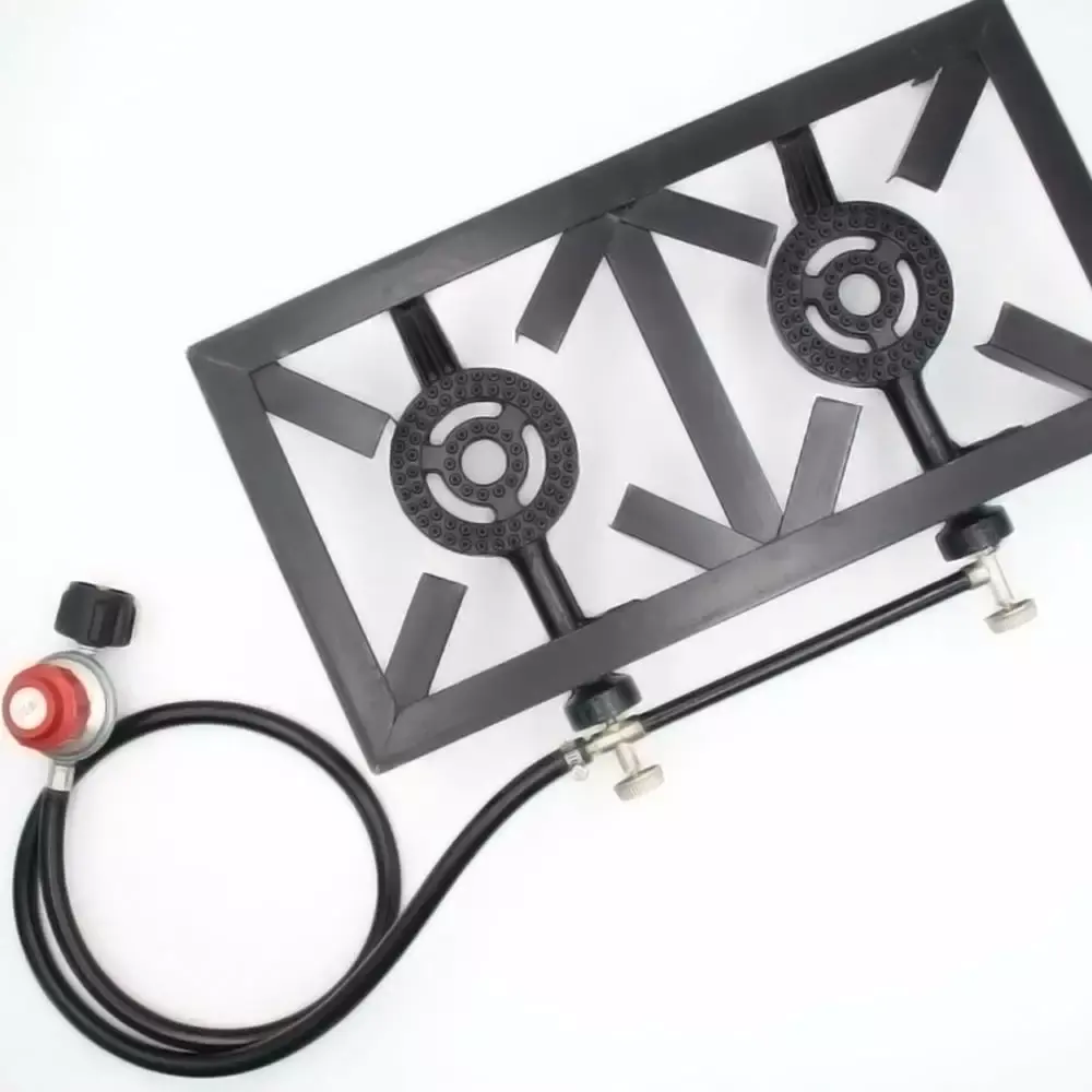 8kw Portable Propane Iron Stove Patio BBQ Fire Stove Buzhi Design