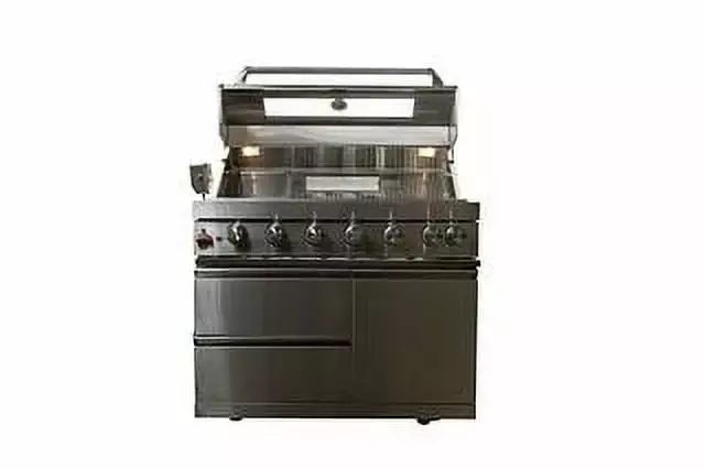 Luxuria Flame Pro Series 6-Burner Grill Rotisserie and Infrared Outdoor Cooking System