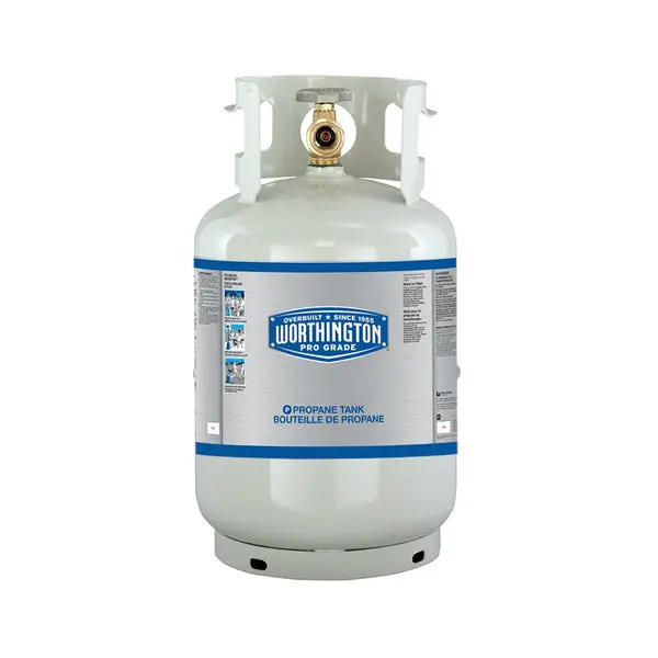 Worthington 281166 Empty Propane Tank 11 Lb Refillable Grilling Heating Worthington Cylinders