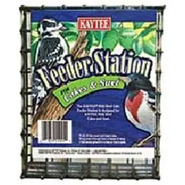 Large Wire Bird Feeder Attracting Wild Birds Various