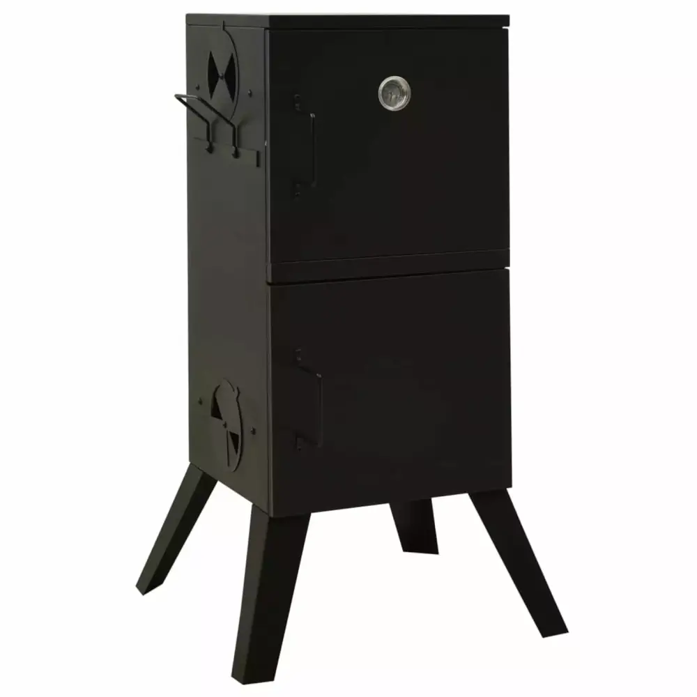 Dcenta Smoker Oven 21.7x18.7x39.6 Steel Outdoor BBQ and Smoking