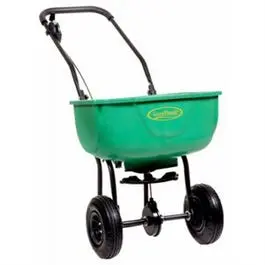 70-Lb Capacity Broadcast Spreader Lawn and Garden Green Thumb