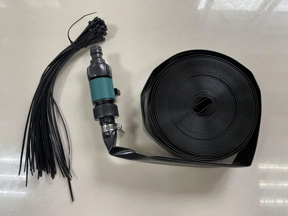 16Ft Black PVC Sprinkler Accessory Spare Parts Only qiaodengtec