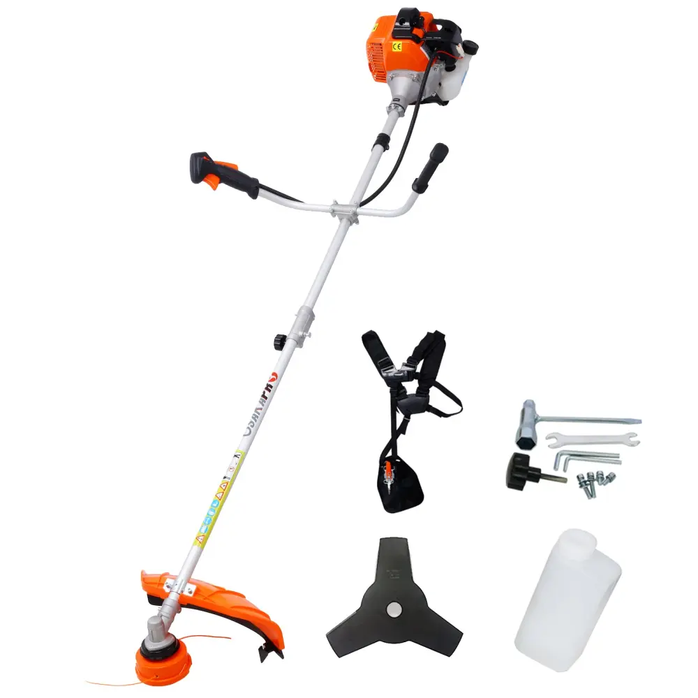 52Cc Weed Eater Wacker Gas Powered 2 1 String Trimmer 10 Inch Brush Cutter g-h