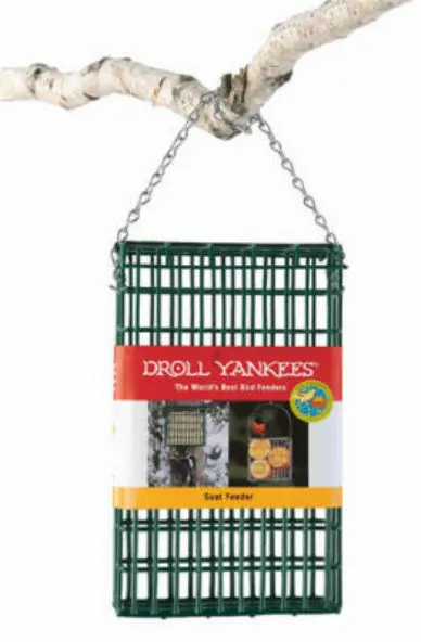 Droll Yankees SF-D Double Suet Bird Feeder Holds Two Standard Suet Cakes