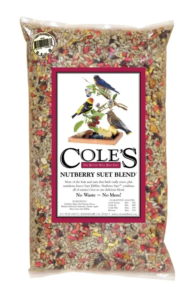 Cole's NB20 Nutberry Suet Blend Bird Food 20 Lb All Seasons